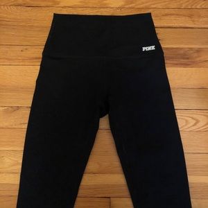 PINK Victoria’s Secret Black Leggings